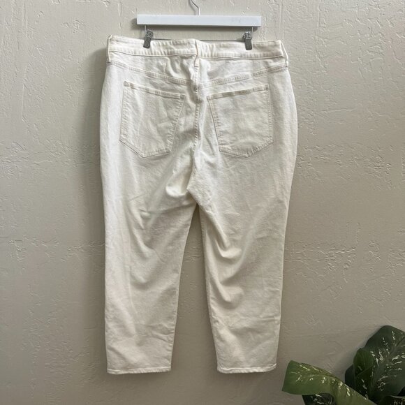 NEW Madewell The Plus Perfect Vintage Straight Jean in Tile White - Picture 7 of 9